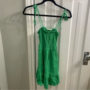 Aeropostale Vibrant Green Kids Dress